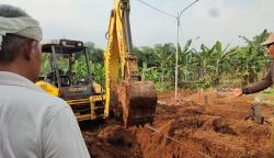 Pemkot Bogor Kerahkan Alat Berat untuk Gali Makam Khusus Covid-19