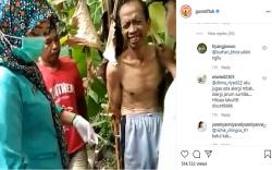Video Viral Bapak-Bapak Takut Disuntik Vaksin Diikat di Pohon Pisang
