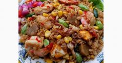 Cara Membuat Nasi Goreng Seafood untuk Menu Weekend, Enak Bikin Nagih