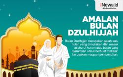 Infografis 6 Amalan Bulan Dzulhijjah