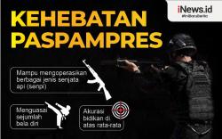 Infografis Kehebatan Paspampres, Ahli Menembak hingga Membaca Mimik Wajah 
