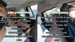 Viral, Pasien Meninggal Dalam Taksi Online Diduga Gegara RS di Kota Bandung Penuh