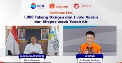  Kabar Baik! Indonesia Dapat 1.000 Tabung Oksigen dan 1 Juta Vaksin dari Sea Group 