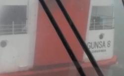 Kapal Ferry Gunsa 8 Terbakar di Perairan Sungsang Banyuasin, 86 Penumpang Selamat<