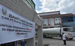 Covid-19 Melonjak, Pusri Bantu Oksigen ke Rumah Sakit di Palembang <