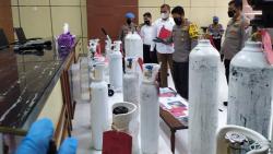 Tabung Oksigen dengan HET Rp750.000 Dijual Rp1,35 Juta, Kakak Adik di Sidoarjo Ditangkap Polisi