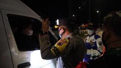 Penyekatan di Exit Tol Gandulan, Satgas Covid-19 Pemalang Putar Balik Puluhan Kendaraan 