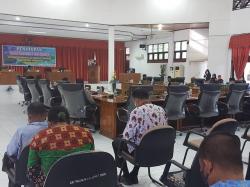 Lima Fraksi Setujui Raperda Pertanggungjawaban Pelaksanaan APBD Kabupaten Jayapura 2020