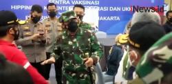 Panglima TNI Puji Mahasiswa Menjadi Pelopor Pelaksanaan Vaksinasi Nasional