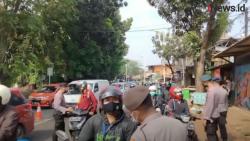 Video Titik Penyekatan di Jalan Lenteng Agung Ramai Lancar