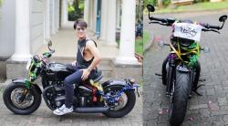 Lesty Beri Rizky Billar Kado Istimewa Motor Triumph Seharga Honda CR-V, Intip Spesifikasinya 