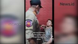 Detik-Detik Oknum Satpol PP Tampar Pemilik Kafe yang Sedang Hamil saat Razia PPKM di Gowa