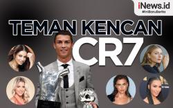 Infografis 5 Model Teman Kencan Cristiano Ronaldo