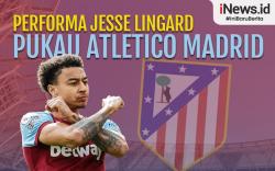 Infografis Perfoma Jesse Lingard Pukau Atletico Madrid