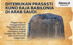 Infografis Prasasti Kuno Raja Babilonia Ditemukan di Arab Saudi