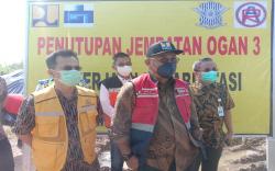 Jembatan Ogan III Arah Gerbang Tol Palindra Ditutup, Ada Apa?