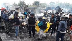 Usai Pembakaran Rumah, Warga Pendatang di Dogiyai Papua Mengungsi ke Pos Aparat