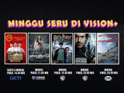 Minggu Seru dengan Tayangan Pilihan di Vision+, dari Harry Potter hingga Formula 1  