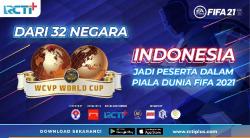 Indonesia Lolos ke World Cup Virtual Pro FIFA 2021, Ini Lawan-Lawannya