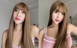 Pamer Rambut Pirang Berponi, Lucinta Luna Disebut Mirip Lisa Blackpink   