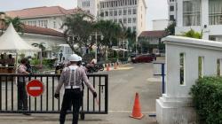 Tim Labfor Polri Kembali Periksa Area Kebakaran di Kantor BPOM