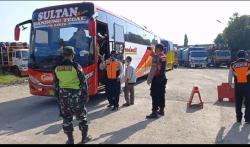 Penyekatan di Brebes, Bus AKAP Bawa Penumpang Hendak Mudik ke Jateng Diputar Balik<