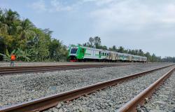 Jalur Kereta Bandara YIA Diujicobakan, Kemenhub: 17 Agustus Diresmikan