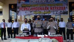 Polres Langsa Tangkap Penyelundup 213 Kg Ganja Kering, 1 Pelaku Lari
