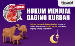 Infografis Hukum Menjual Daging Kurban