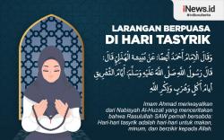 Infografis Larangan Berpuasa di Hari Tasyrik