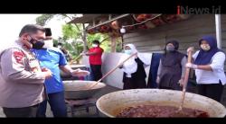 Video Polda Metro Jaya Bagikan 8 Ton Daging Sapi Diolah Jadi Rendang untuk Warga yang Isoman