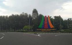 Tiga Sapi Kurban Dipotong Warga di Sekitar Bandara SMB II Palembang <