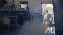 Kasus Covid-19 Tinggi, Jurnalis Ini Tawarkan Jasa Fogging Disinfektan Gratis