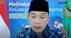 Video Ridwan Kamil Sebut Jabar Kehabisan Stok Vaksin Tahap Kedua<