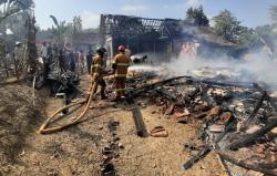2 Rumah di Blora Ludes Terbakar saat Ditinggal Pemiliknya Pergi ke Sawah