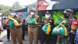 Atasi Dampak PPKM Darurat, Bantuan Sosial Mulai Disebar di Sumedang <