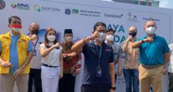 Tinjau Vaksinasi Covid-19 di MNC Studios, Sandiaga Uno Ucapkan Terima Kasih kepada Tenaga Kesehatan 