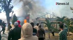 Kebakaran di Kabupaten Sikka, Warga Kaget dan Menangis Histeris