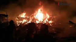 Puluhan Rumah Warga Di Komplek Mendawai Palangkaraya Terbakar 