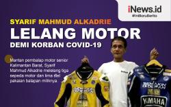 Infografis Mantan Pembalap Syarif Mahmud Alkadrie Lelang Motor demi Korban Covid-19