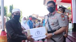 SPN Polda Sulut Salurkan Paket Sembako bagi Warga Kurang Mampu Terdampak Pandemi