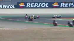 Alami Tabrakan Hebat, Pembalap 14 Tahun Spanyol Tewas di Sirkuit Aragon
