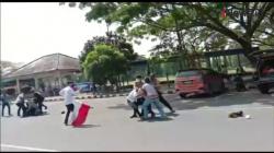 Demo Tolak  Perpanjangan PPKM di Lebak Banten Ricuh