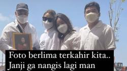 Unggah Foto Terakhir di Makam Ibunda, Amanda Manopo: Janji Nggak Nangis Lagi, Life Must Go On