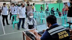 Ketua DPD LaNyalla Tinjau Vaksinasi di Polres Malang