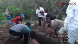 Video Warga Nekat Makamkan Pasien Covid-19 Tanpa APD di Jombang