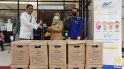 Dukung Anak-Anak Sehat, WOM Finance Donasi Multivitamin di Tengah Pandemi