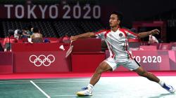 Anthony Sinisuka Ginting Kalahkan Pebulutangkis Rusia Sergey Sirant