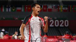 Susah Payah Libas Wakil Singapura, Jonatan Christie Amankan Tiket 16 Besar