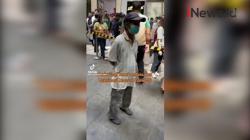 Video Viral Pria Lansia Rela Bersepeda 15 Km Demi Dapat Vaksin<